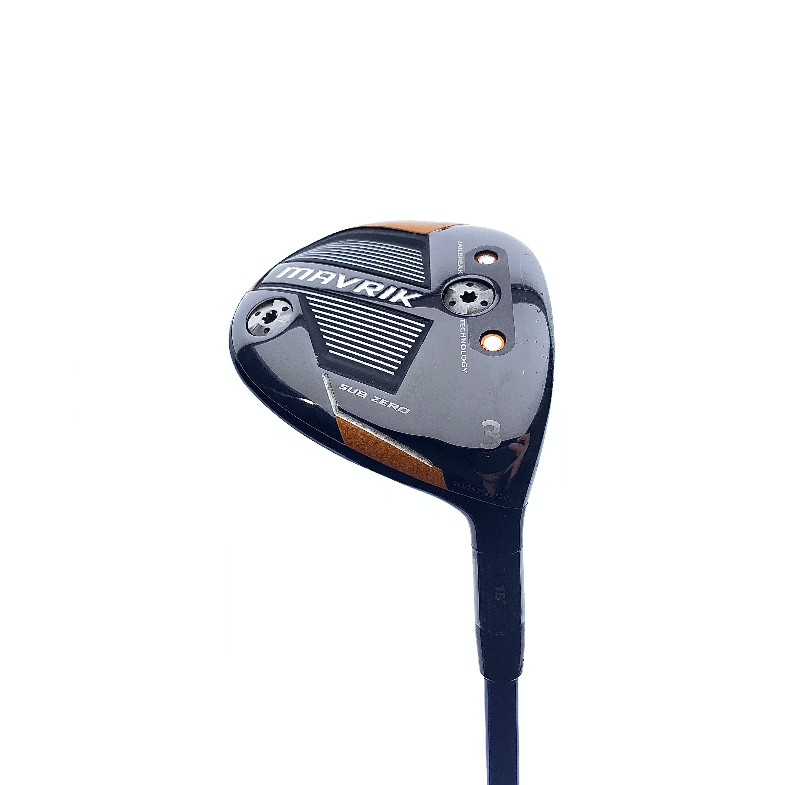 Used TOUR ISSUE Callaway Mavrik Subzero 3 Fairway Wood / 15.0 Degrees / X-Stiff