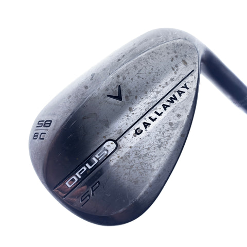Used TOUR ISSUE Callaway Opus SP 2025 Lob Wedge / 58.0 Degrees / Stiff Flex