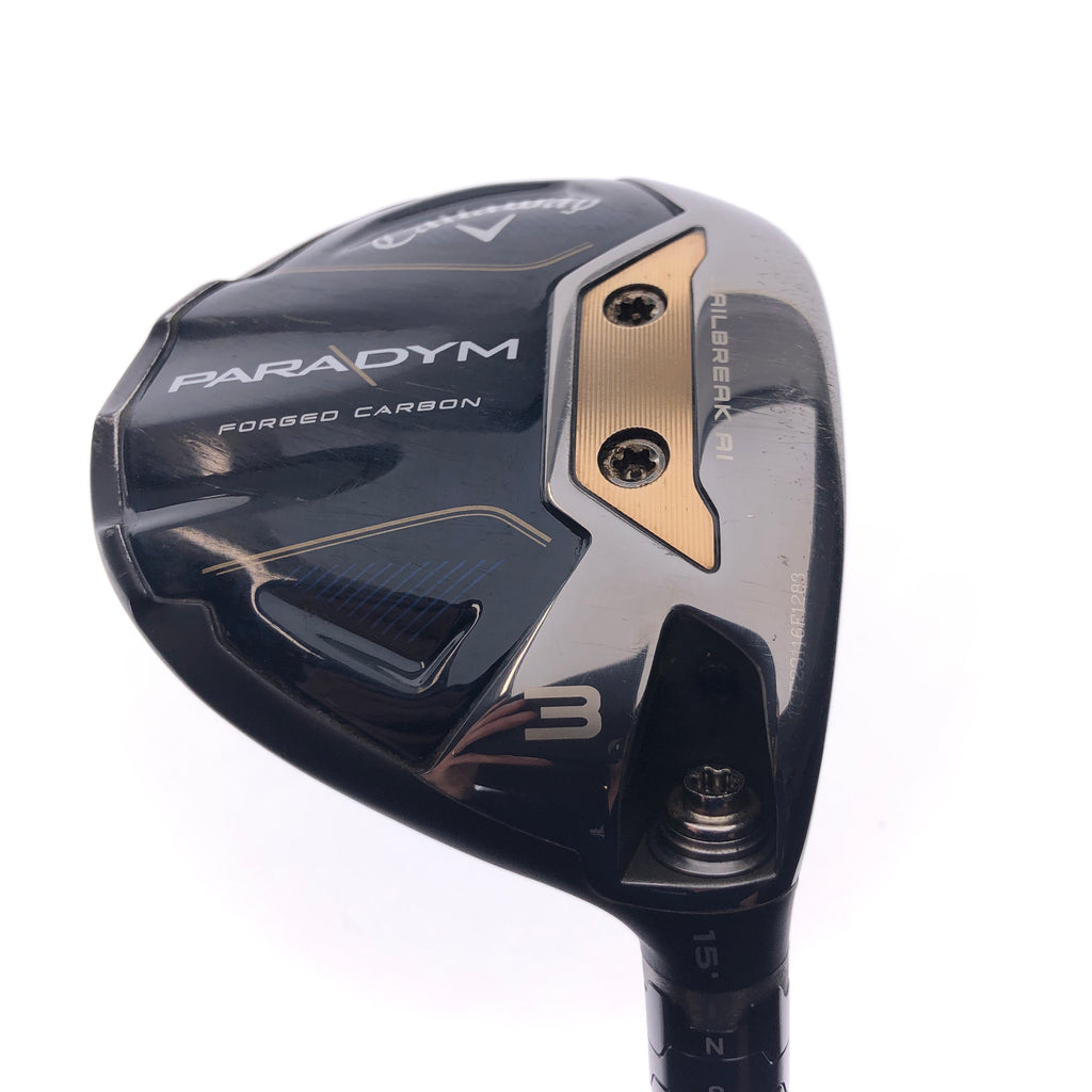 Used TOUR ISSUE Callaway Paradym 3 Fairway Wood / 15 Degrees / Regular Flex