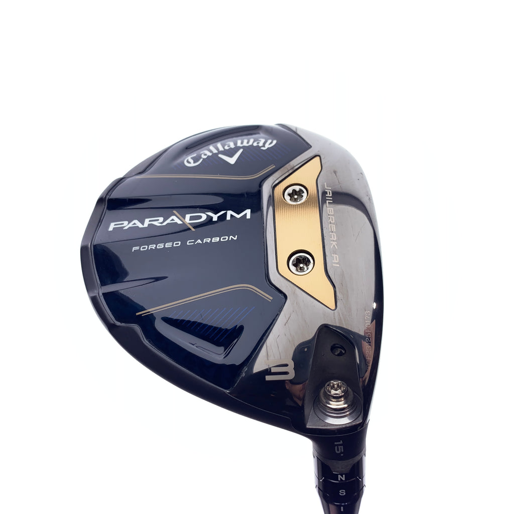 Used TOUR ISSUE Callaway Paradym 3 Fairway Wood / 15 Degrees / Regular Flex