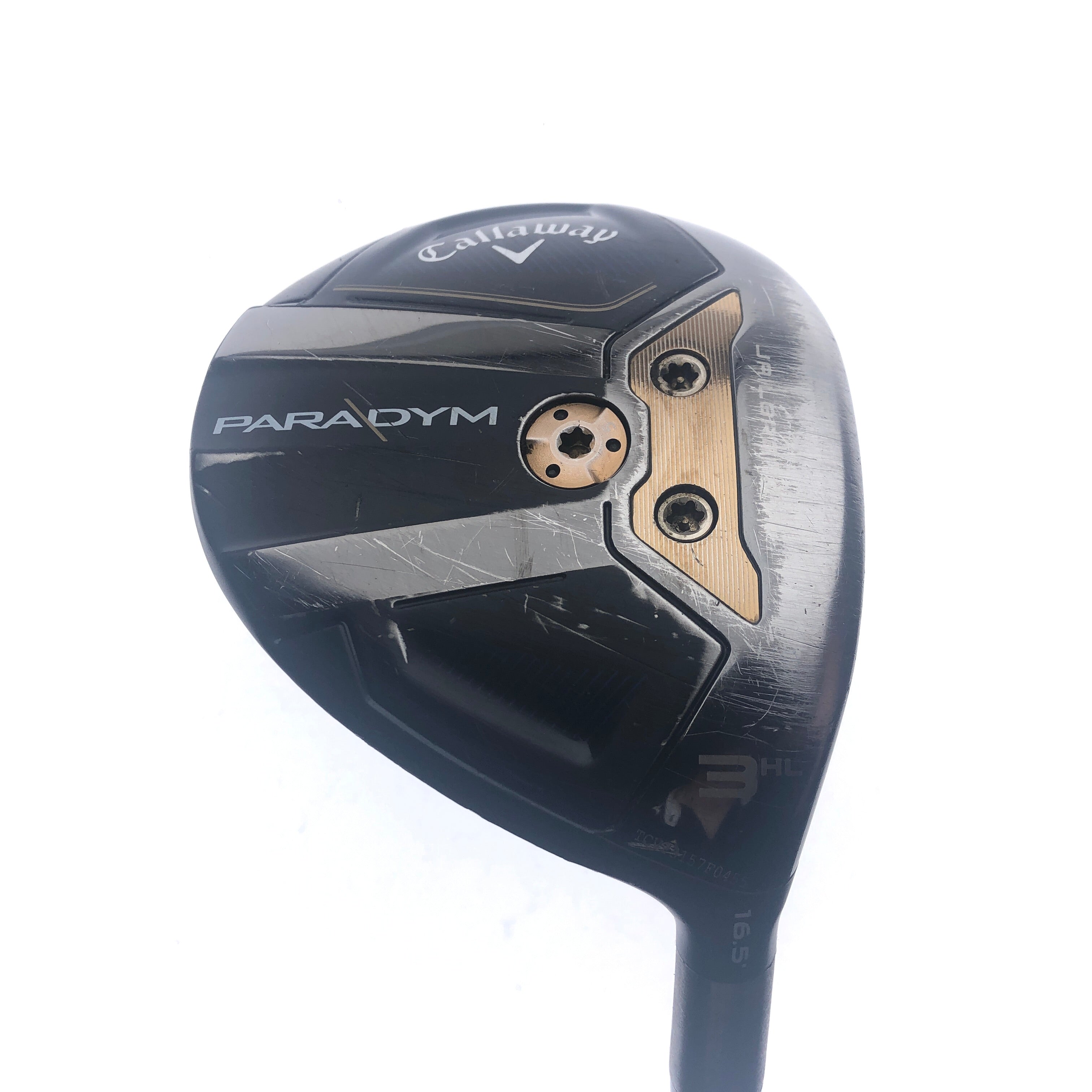 Used TOUR ISSUE Callaway Paradym 3 HL Fairway Wood / 16.5 Degrees / Stiff Flex