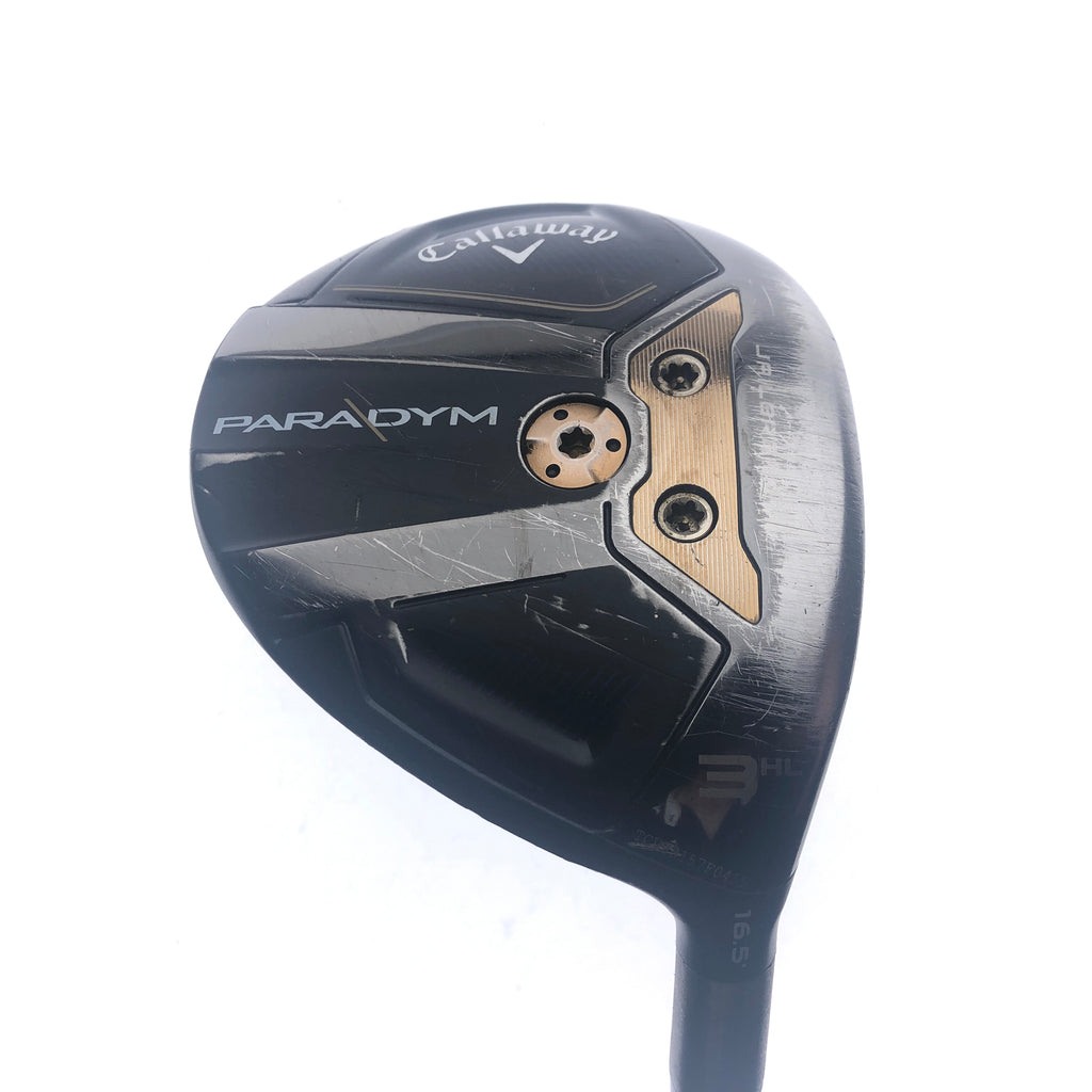 Used TOUR ISSUE Callaway Paradym 3 HL Fairway Wood / 16.5 Degrees / Stiff Flex