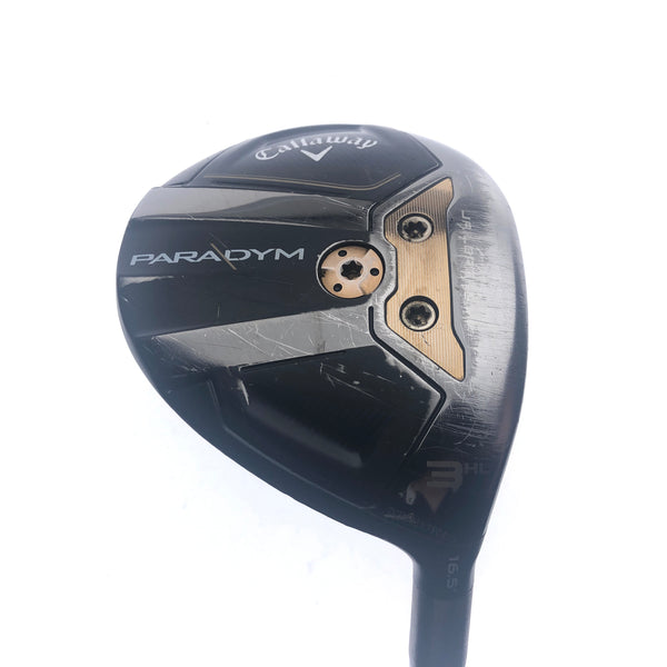Used TOUR ISSUE Callaway Paradym 3 HL Fairway Wood / 16.5 Degrees / Stiff Flex