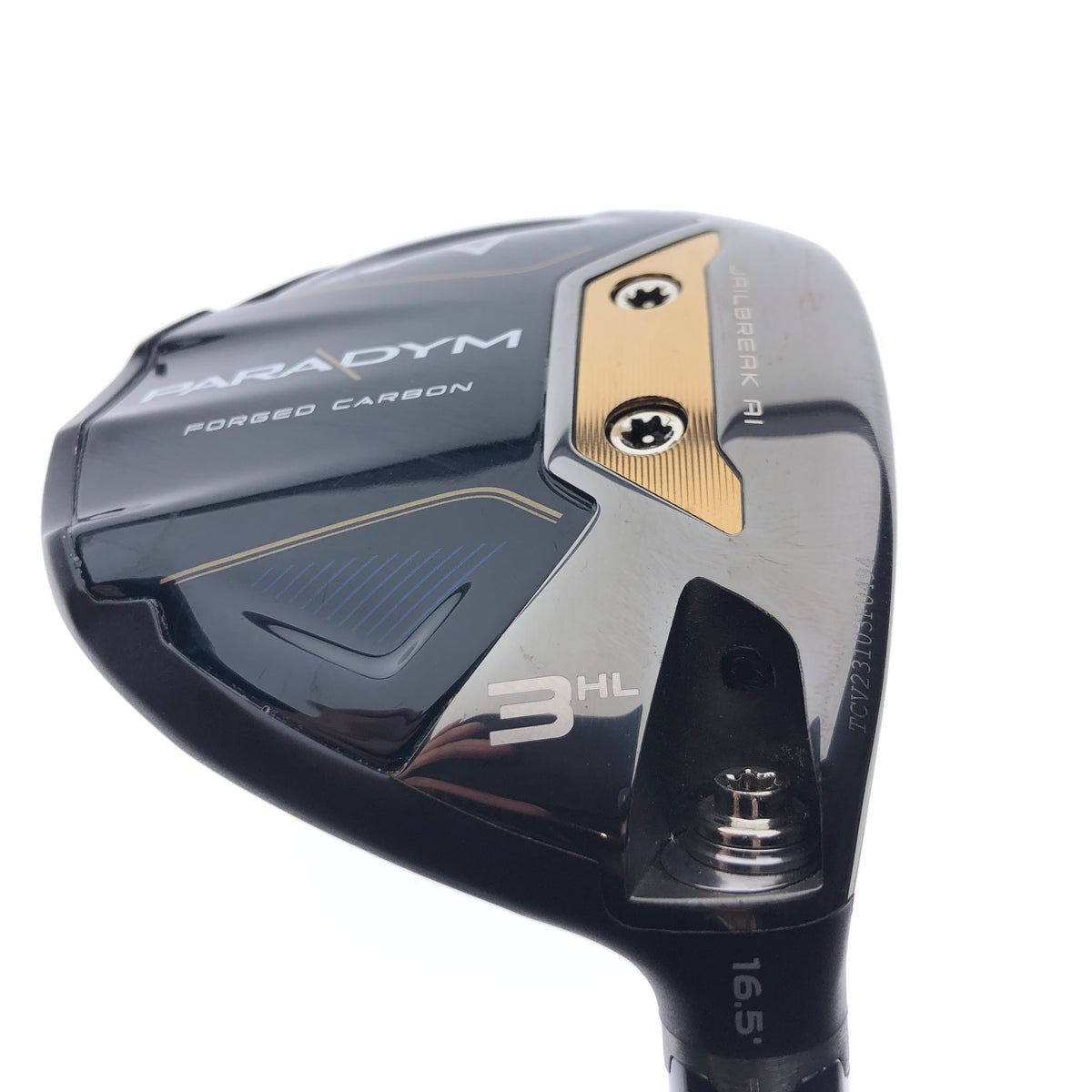Used TOUR ISSUE Callaway Paradym 3 HL Fairway Wood / 16.5 Degrees / TX Flex