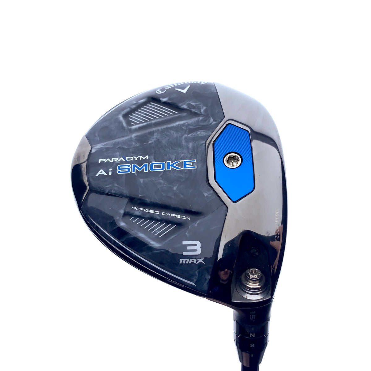 Used TOUR ISSUE Callaway Paradym Ai Smoke MAX 3 Fairway Wood / 15.0 Degrees / X