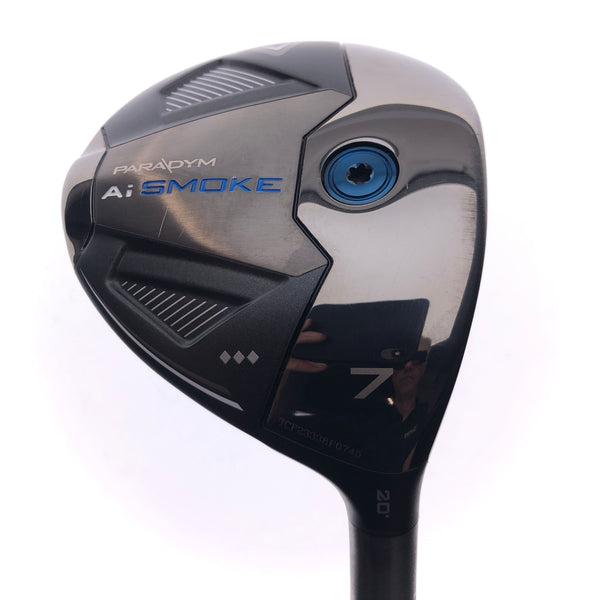 Used TOUR ISSUE Callaway Paradym Ai Smoke Triple Diamond 7 F'W / 20 Deg / XStiff
