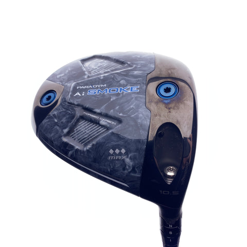 Used TOUR ISSUE Callaway Paradym Ai Smoke Triple Diamond Max Dr / 10.5 / TX Flex