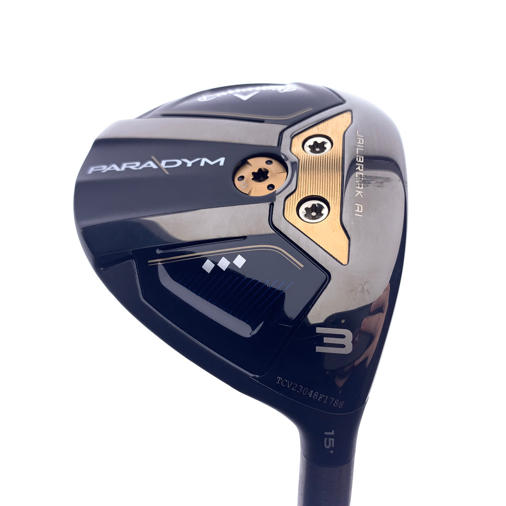 Used TOUR ISSUE Callaway Paradym Triple Diamond 3 FairwayWood/15Degrees/X-Stiff