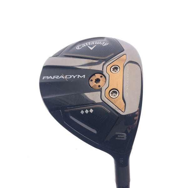 Used TOUR ISSUE Callaway Paradym Triple Diamond 3 Wood / 15 Degrees / Stiff Flex