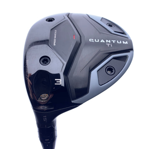 Used TOUR ISSUE Callaway Quantum Titanium 3 FW/15.0 Degrees/X-S Flex/Left-Handed