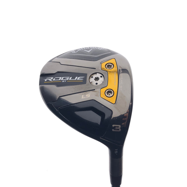 Used TOUR ISSUE Callaway Rogue ST LS 3 Fairway Wood / 15 Degrees / Regular Flex