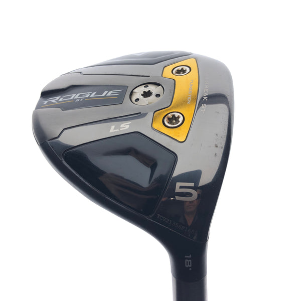 Used TOUR ISSUE Callaway Rogue ST LS 5 Fairway Wood / 18 Degrees / X-Stiff Flex