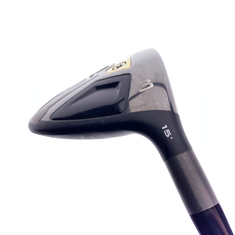 Used TOUR ISSUE Callaway Rogue ST Triple Diamond 3 Fairway Wood / 15 Deg / Stiff