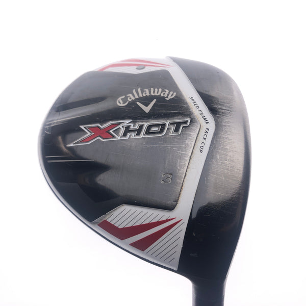 Used TOUR ISSUE Callaway X Hot 2013 3 Fairway Wood / 15 Degrees / TX Flex