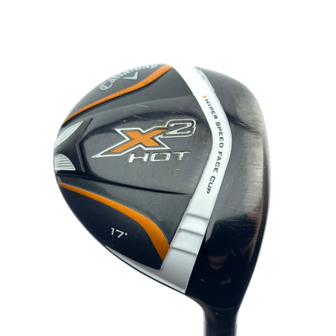 Used TOUR ISSUE Callaway X2 Hot Pro 4 Fairway Wood / 17.0 Degrees / X-Stiff Flex