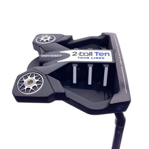 Used TOUR ISSUE Odyssey 2-Ball TEN Tour Lined S 2021 Putter / 34.0 Inches