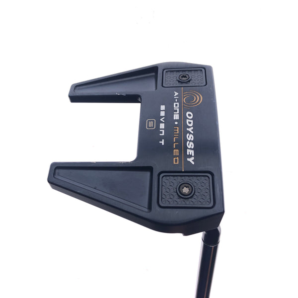 Used TOUR ISSUE Odyssey Ai-One Milled Seven T Putter / 33.0 Inches