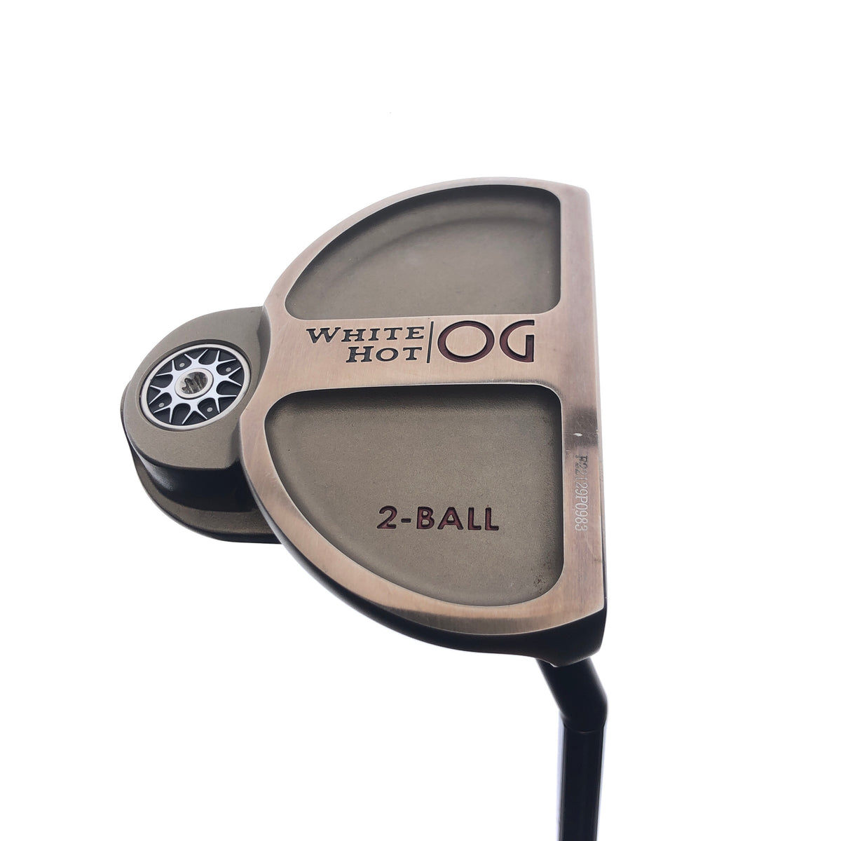 Used TOUR ISSUE Odyssey White Hot OG 2-Ball Butane Putter / 33.0 Inches
