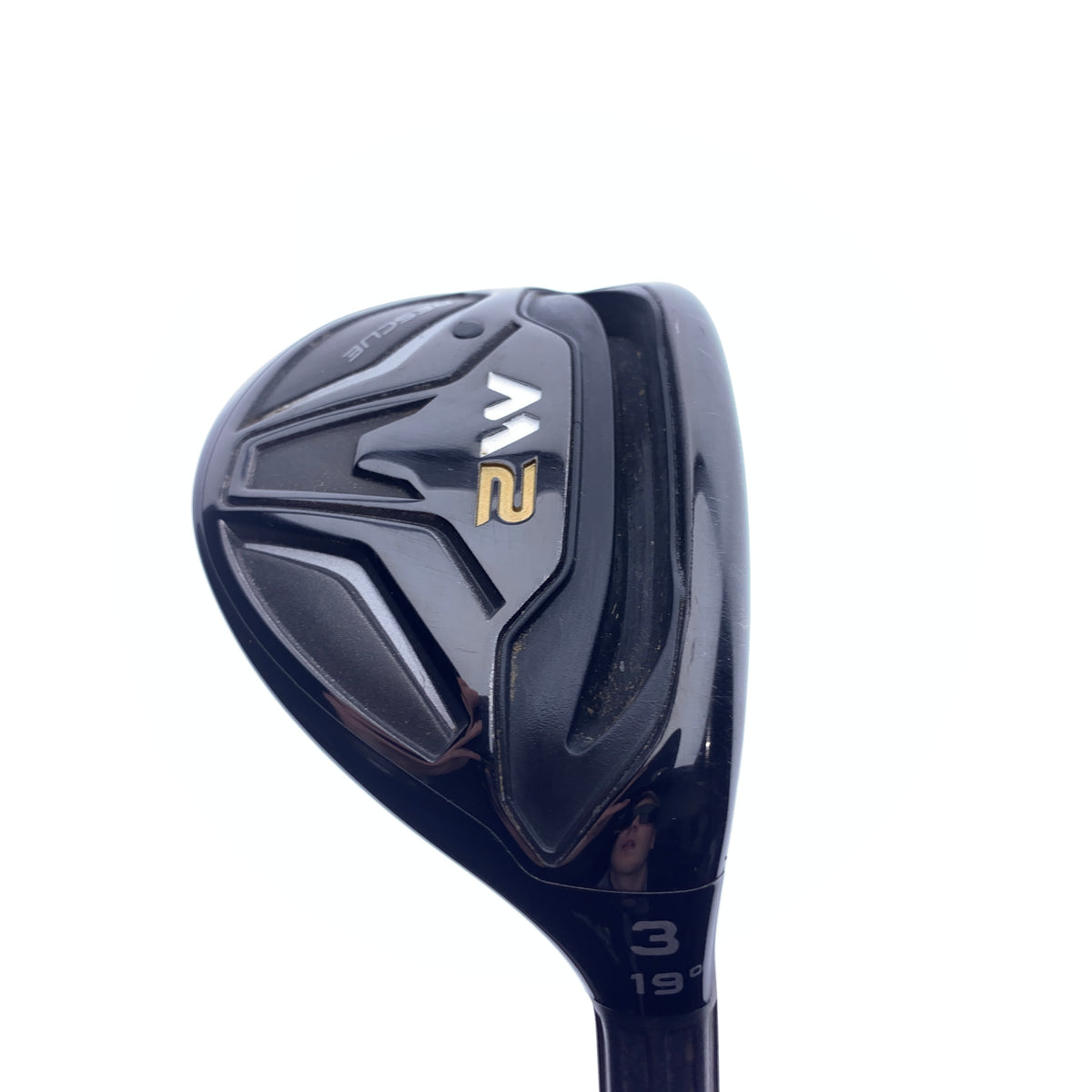 Used TOUR ISSUE TaylorMade M2 2016 3 Hybrid / 19.0 Degrees / Stiff Flex