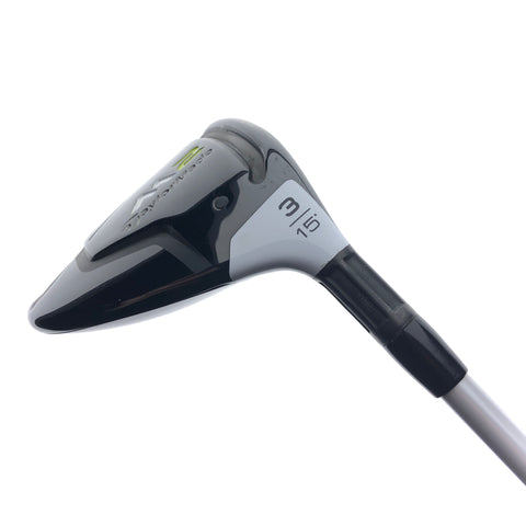 Used TOUR ISSUE TaylorMade M2 2017 3 Fairway Wood / 15 Degrees / X-Stiff Flex