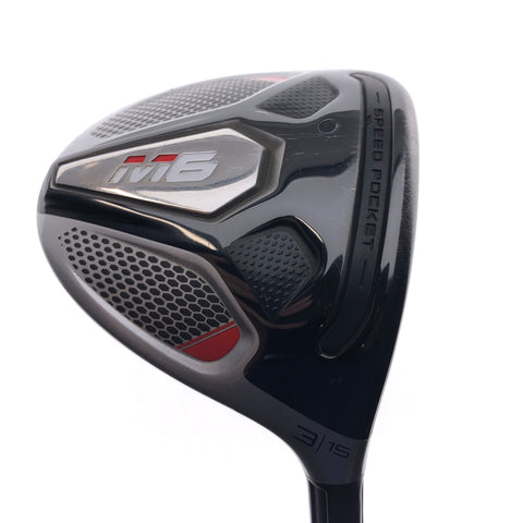 Used TOUR ISSUE TaylorMade M6 3 Fairway Wood / 15 Degrees / TX Flex