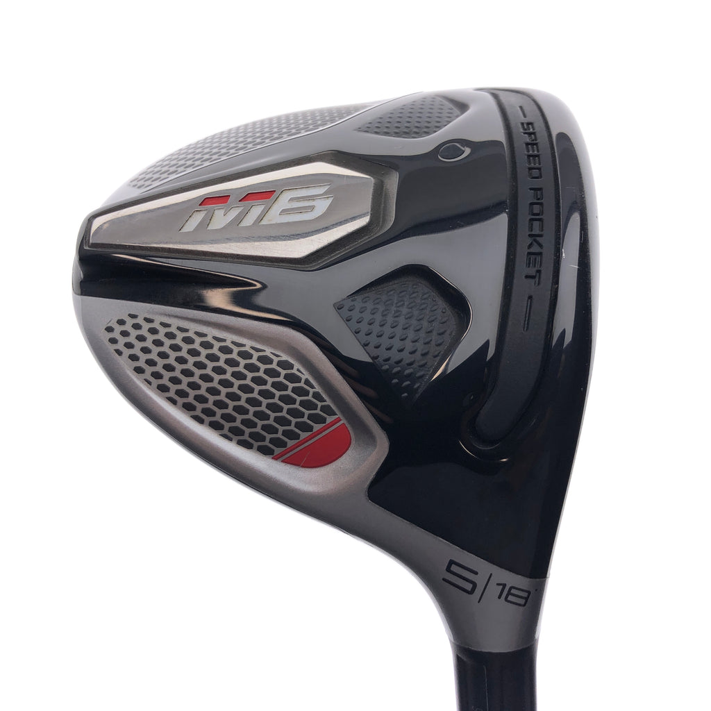 Used TOUR ISSUE TaylorMade M6 5 Fairway Wood / 18 Degrees / TX Flex