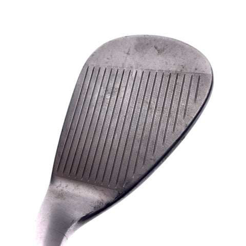 Used TOUR ISSUE TaylorMade MG5 Forged Raw Lob Wedge / 58.0 Degrees / Wedge Flex