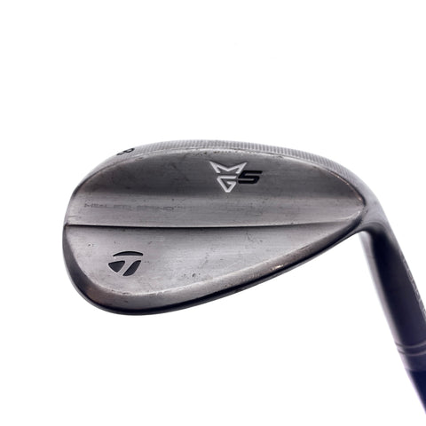 Used TOUR ISSUE TaylorMade MG5 Forged Raw Lob Wedge / 58.0 Degrees / Wedge Flex