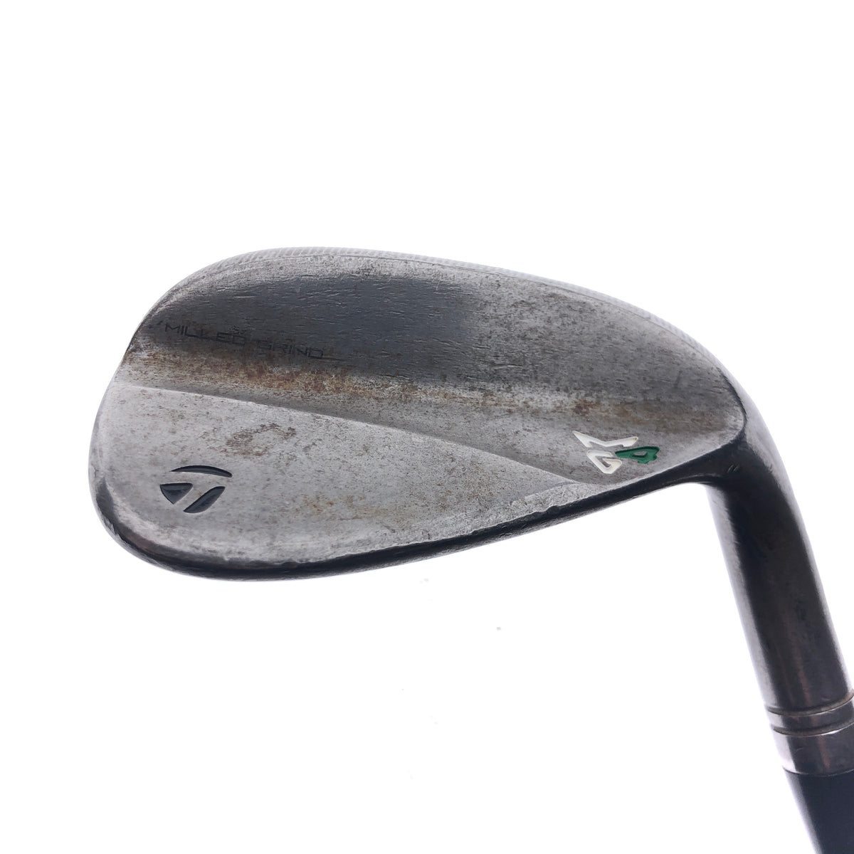 Used TOUR ISSUE TaylorMade Milled Grind 4 Raw Gap Wedge / 50.0 Degrees / Stiff
