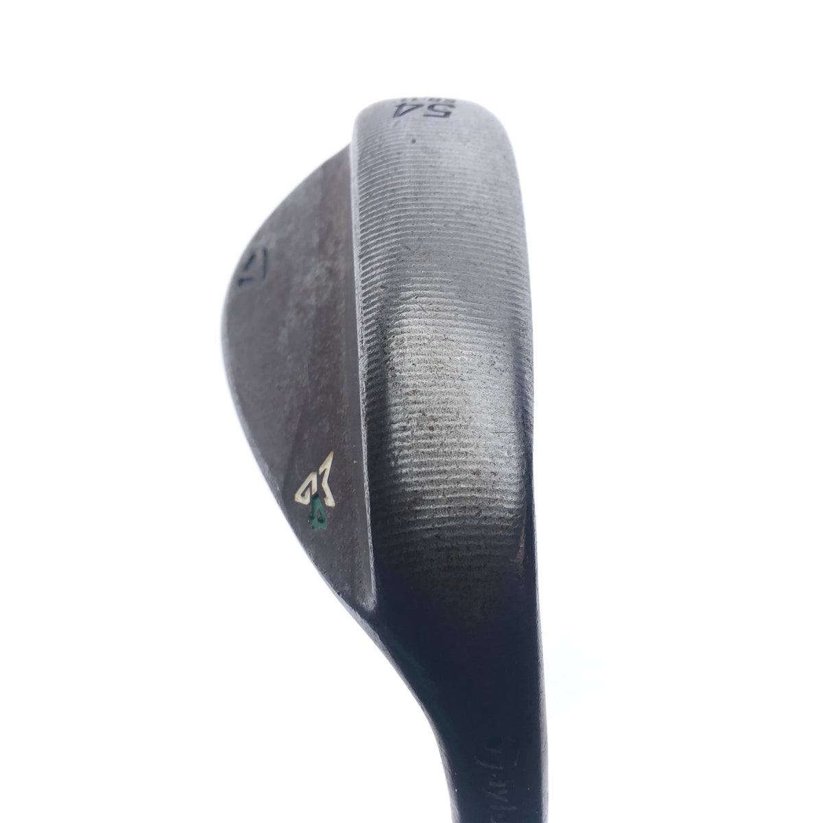 Used TOUR ISSUE TaylorMade Milled Grind 4 Sand Wedge / 54.0 Degrees / Stiff Flex