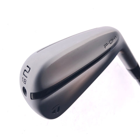 Used TOUR ISSUE TaylorMade P-DHY 2 Hybrid / 18 Degrees / TX Flex