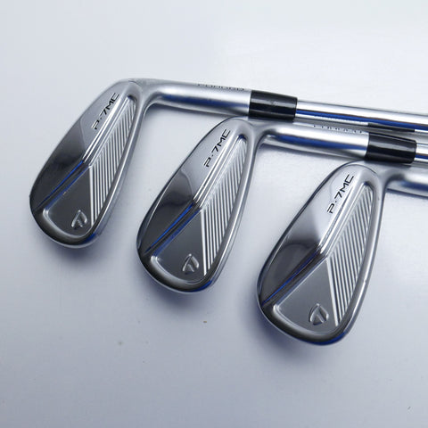 Used TOUR ISSUE TaylorMade P7MC 2023 Iron Set / 4 - PW / Stiff Flex