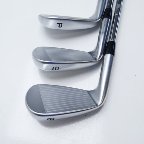 Used TOUR ISSUE TaylorMade P7MC 2023 Iron Set / 4 - PW / Stiff Flex