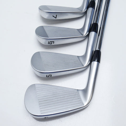 Used TOUR ISSUE TaylorMade P7MC 2023 Iron Set / 4 - PW / Stiff Flex