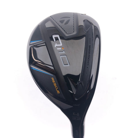 Used TOUR ISSUE TaylorMade Qi10 4 Hybrid / 22 Degrees / Stiff Flex