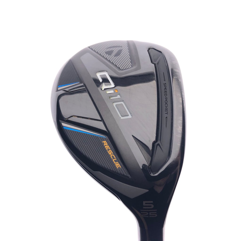 Used TOUR ISSUE TaylorMade Qi10 5 Hybrid / 25 Degrees / Stiff Flex