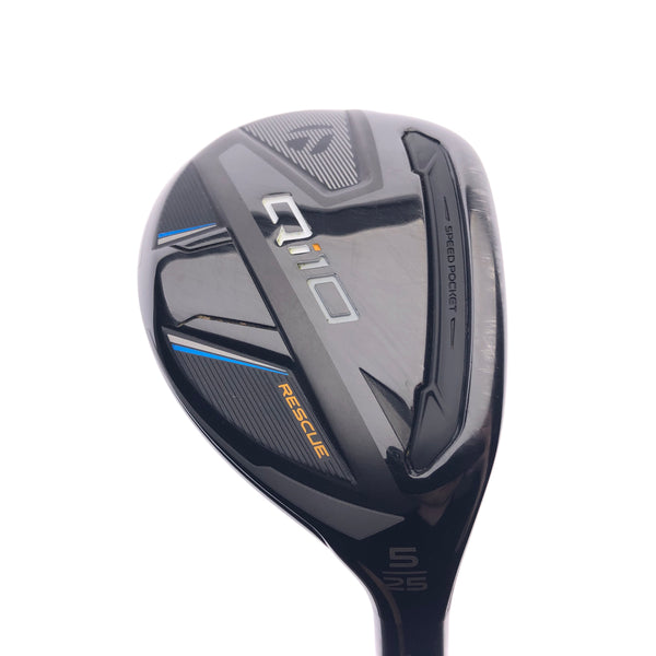 Used TOUR ISSUE TaylorMade Qi10 5 Hybrid / 25 Degrees / Stiff Flex