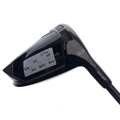 Used TOUR ISSUE TaylorMade Qi10 LS Driver / 8.0 Degrees / Stiff Flex