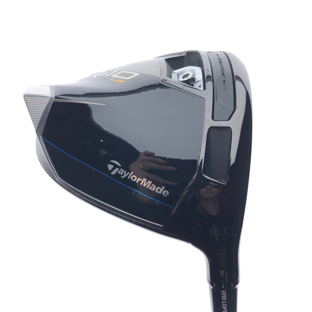 Used TOUR ISSUE TaylorMade Qi10 LS Driver / 8.0 Degrees / X-Stiff Flex