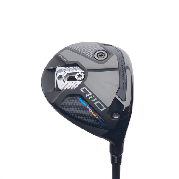Used TOUR ISSUE TaylorMade Qi10 Tour 4 Fairway Wood / 16.5 Deg / X-Stiff Flex - Replay Golf 