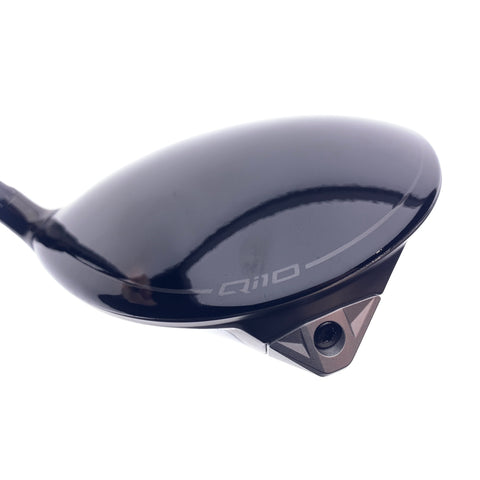 Used TOUR ISSUE TaylorMade Qi10 V2 Dot Driver / 8.0 Degrees / Stiff Flex