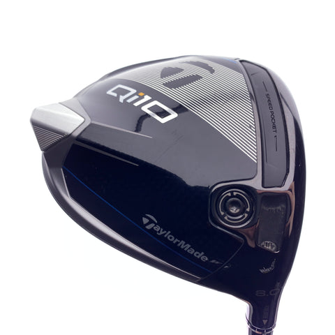 Used TOUR ISSUE TaylorMade Qi10 V2 Dot Driver / 8.0 Degrees / Stiff Flex