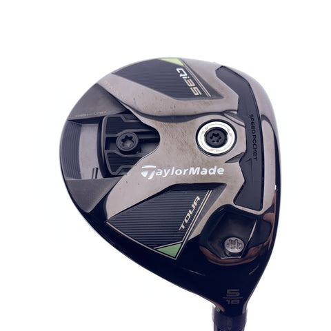 Used TOUR ISSUE TaylorMade Qi35 Tour 5 Fairway Wood / 18 Degrees / TX Flex