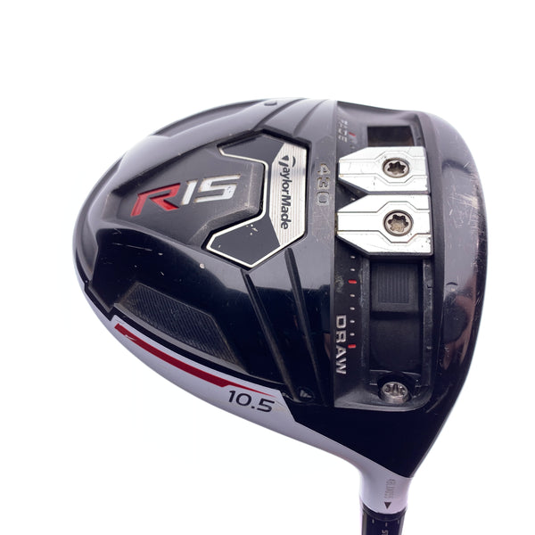 Used TOUR ISSUE TaylorMade R15 430 Driver / 10.5 Degrees / Stiff Flex