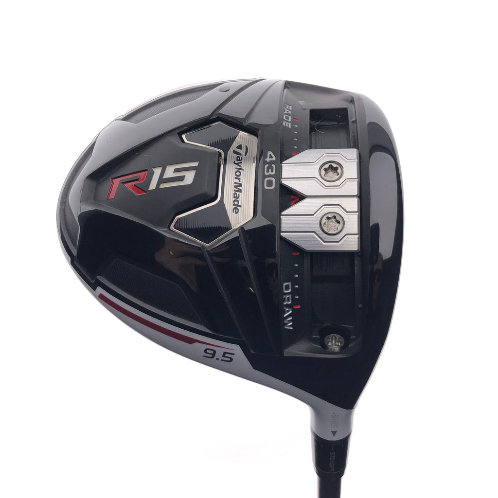 Used TOUR ISSUE TaylorMade R15 Driver / 9.5 Degrees / Stiff Flex