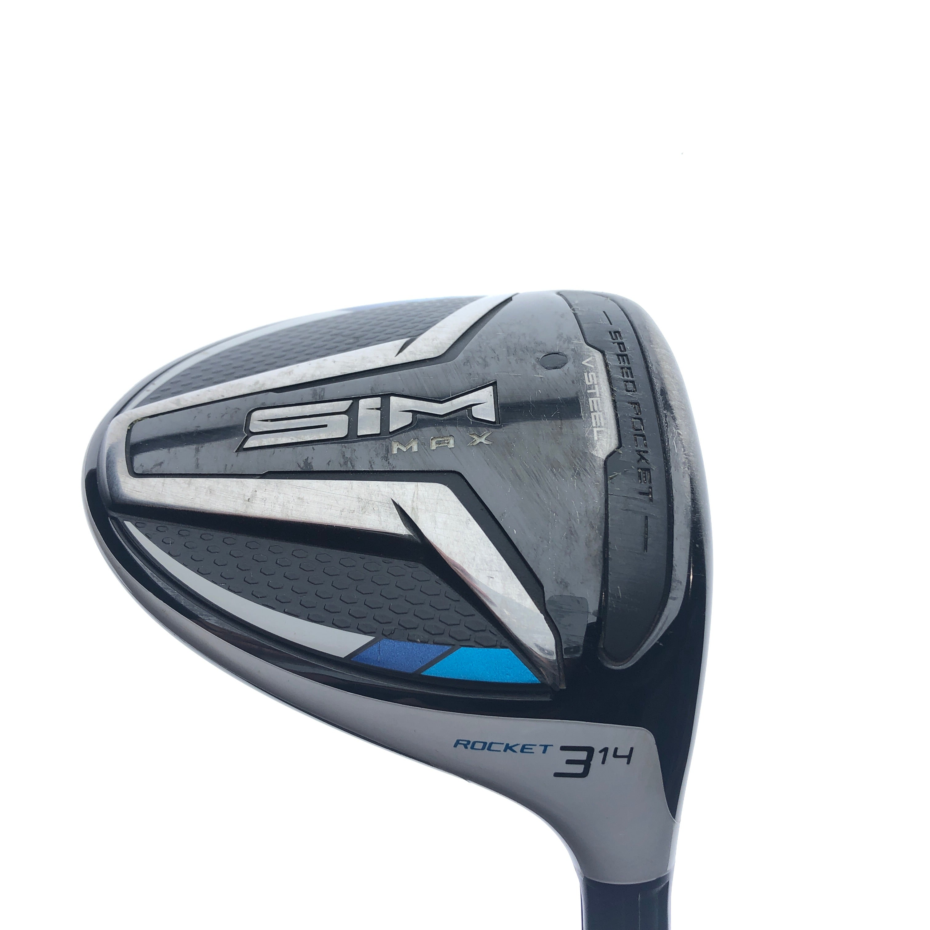 Used TOUR ISSUE TaylorMade SIM Max Rocket 3 Fairway Wood/14.0 Deg/X-Stiff