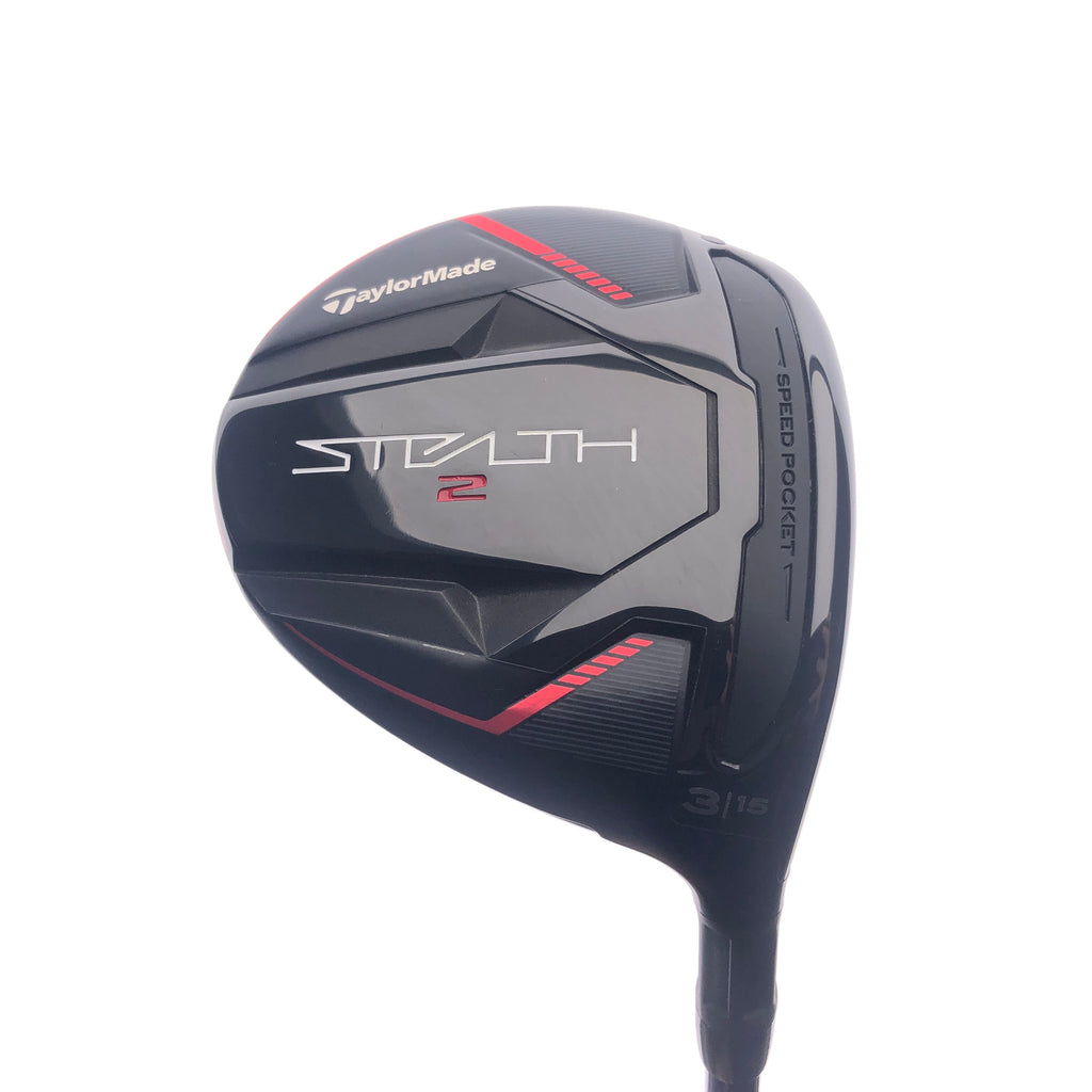 Used TOUR ISSUE TaylorMade Stealth 2 3 Fairway Wood / 15 Degrees / X-Stiff Flex