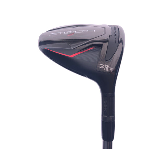 Used TOUR ISSUE TaylorMade Stealth 2 3 HL Fairway Wood / 16.5 Degrees / TX Flex