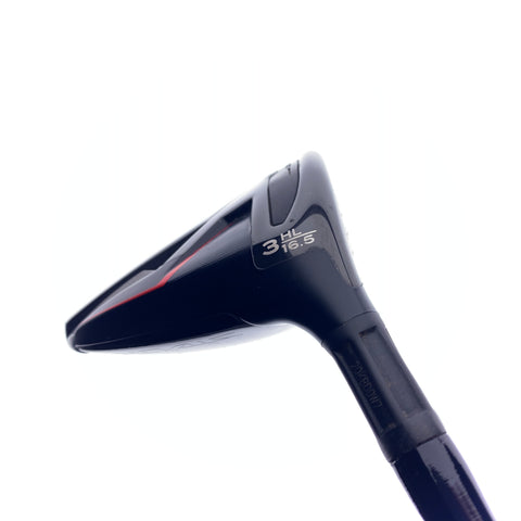 Used TOUR ISSUE TaylorMade Stealth 2 3 HL Fairway Wood / 16.5 Degrees / X-Stif