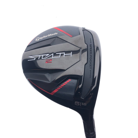 Used TOUR ISSUE TaylorMade Stealth 2 5 Fairway Wood / 18 Degrees / X-Stiff Flex